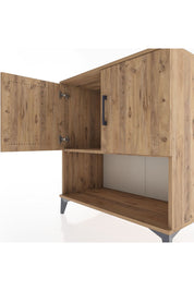Hyperion Şifonyer Tek Raflı 2 Kapaklı 88x44x96 - S37M045V9B