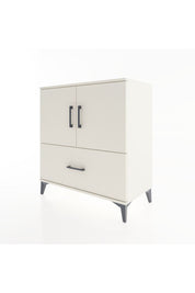 Hyperion Şifonyer Tek Raflı Tek Çekmeceli 2 Kapaklı 88x44x96 - S37M048V1B