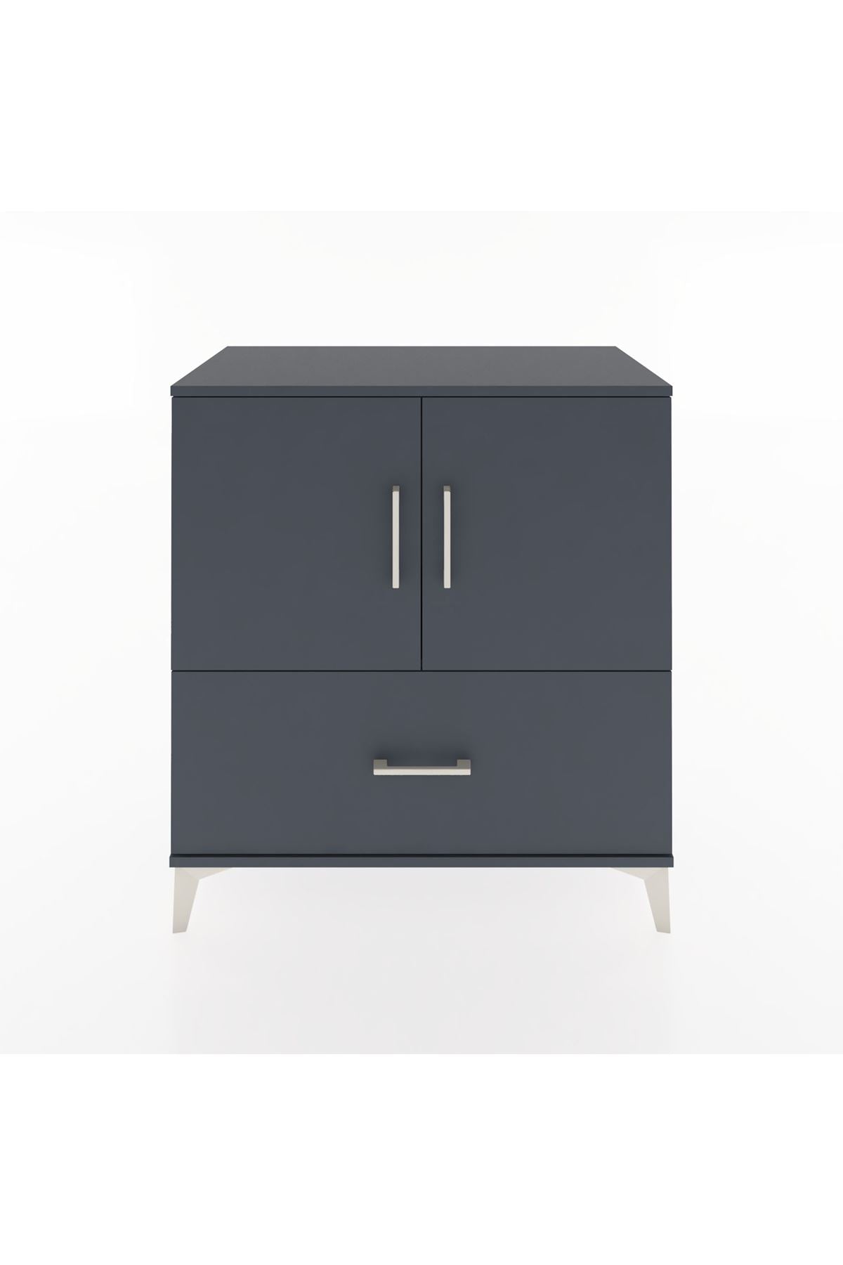 Hyperion Şifonyer Tek Raflı Tek Çekmeceli 2 Kapaklı 88x44x96 - S37M048V5B
