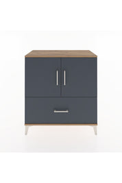 Hyperion Şifonyer Tek Raflı Tek Çekmeceli 2 Kapaklı 88x44x96 - S37M048V8B