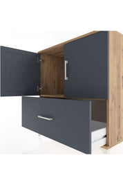Hyperion Şifonyer Tek Raflı Tek Çekmeceli 2 Kapaklı 88x44x96 - S37M048V8B