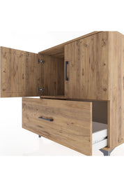 Hyperion Şifonyer Tek Raflı Tek Çekmeceli 2 Kapaklı 88x44x96 - S37M048V9B
