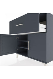 Hyperion Şifonyer 2 Raflı Tek Çekmeceli 2 Kapaklı 88x44x96 - S37M049V5B