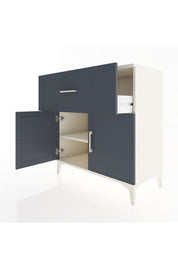 Hyperion Şifonyer Tek Raflı Tek Çekmeceli 2 Kapaklı 88x44x96 - S37M050V2B