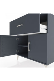 Hyperion Şifonyer Tek Raflı Tek Çekmeceli 2 Kapaklı 88x44x96 - S37M050V5B