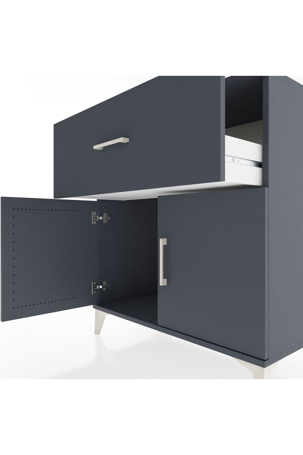 Hyperion Şifonyer Tek Çekmeceli 2 Kapaklı 88x44x96 - S37M051V5B