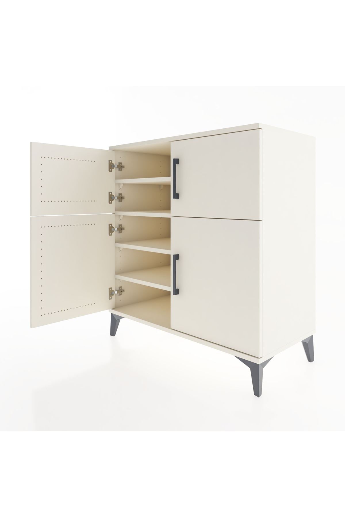 Hyperion Şifonyer 4 Raflı 4 Kapaklı 88x44x96 - S37M052V1B