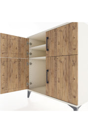 Hyperion Şifonyer 2 Raflı 4 Kapaklı 88x44x96 - S37M054V3B