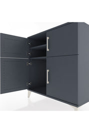 Hyperion Şifonyer 2 Raflı 4 Kapaklı 88x44x96 - S37M054V5B