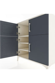 Hyperion Şifonyer 3 Raflı 4 Kapaklı 88x44x96 - S37M055V2B