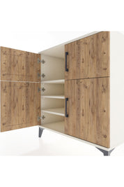 Hyperion Şifonyer 3 Raflı 4 Kapaklı 88x44x96 - S37M055V3B