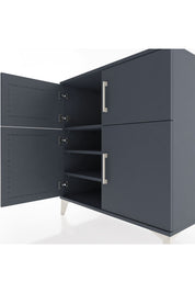 Hyperion Şifonyer 3 Raflı 4 Kapaklı 88x44x96 - S37M055V5B