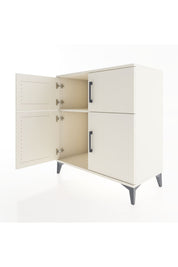 Hyperion Şifonyer Tek Raflı 4 Kapaklı 88x44x96 - S37M057V1B