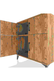 Hyperion Şifonyer Tek Raflı 4 Kapaklı 88x44x96 - S37M057V9B
