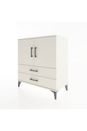 Hyperion Şifonyer 2 Raflı 2 Çekmeceli 2 Kapaklı 88x44x96 - S37M023V1B