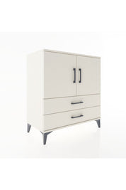 Hyperion Şifonyer Tek Raflı 2 Çekmeceli 2 Kapaklı 88x44x96 - S37M024V1B