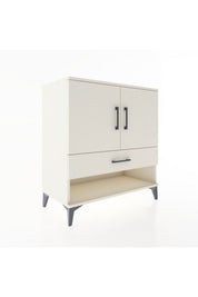 Hyperion Şifonyer 3 Raflı Tek Çekmeceli 2 Kapaklı 88x44x96 - S37M025V1B