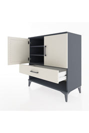 Hyperion Şifonyer 3 Raflı Tek Çekmeceli 2 Kapaklı 88x44x96 - S37M025V4B