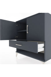 Hyperion Şifonyer 2 Raflı Tek Çekmeceli 2 Kapaklı 88x44x96 - S37M026V5B