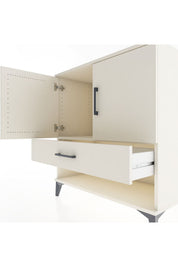 Hyperion Şifonyer Tek Raflı Tek Çekmeceli 2 Kapaklı 88x44x96 - S37M027V1B