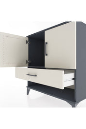 Hyperion Şifonyer Tek Raflı Tek Çekmeceli 2 Kapaklı 88x44x96 - S37M027V4B