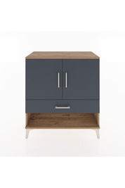Hyperion Şifonyer Tek Raflı Tek Çekmeceli 2 Kapaklı 88x44x96 - S37M027V8B