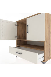 Hyperion Şifonyer 2 Raflı Tek Çekmeceli 2 Kapaklı 88x44x96 - S37M030V7B