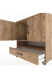 Hyperion Şifonyer 2 Raflı Tek Çekmeceli 2 Kapaklı 88x44x96 - S37M030V9B