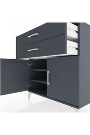Hyperion Şifonyer 2 Raflı 2 Çekmeceli 2 Kapaklı 88x44x96 - S37M031V5B