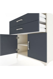 Hyperion Şifonyer Tek Raflı 2 Çekmeceli 2 Kapaklı 88x44x96 - S37M032V2B