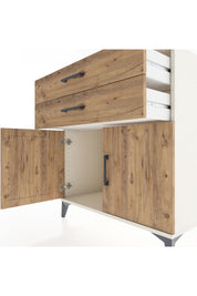 Hyperion Şifonyer 2 Çekmeceli 2 Kapaklı 88x44x96 - S37M033V3B