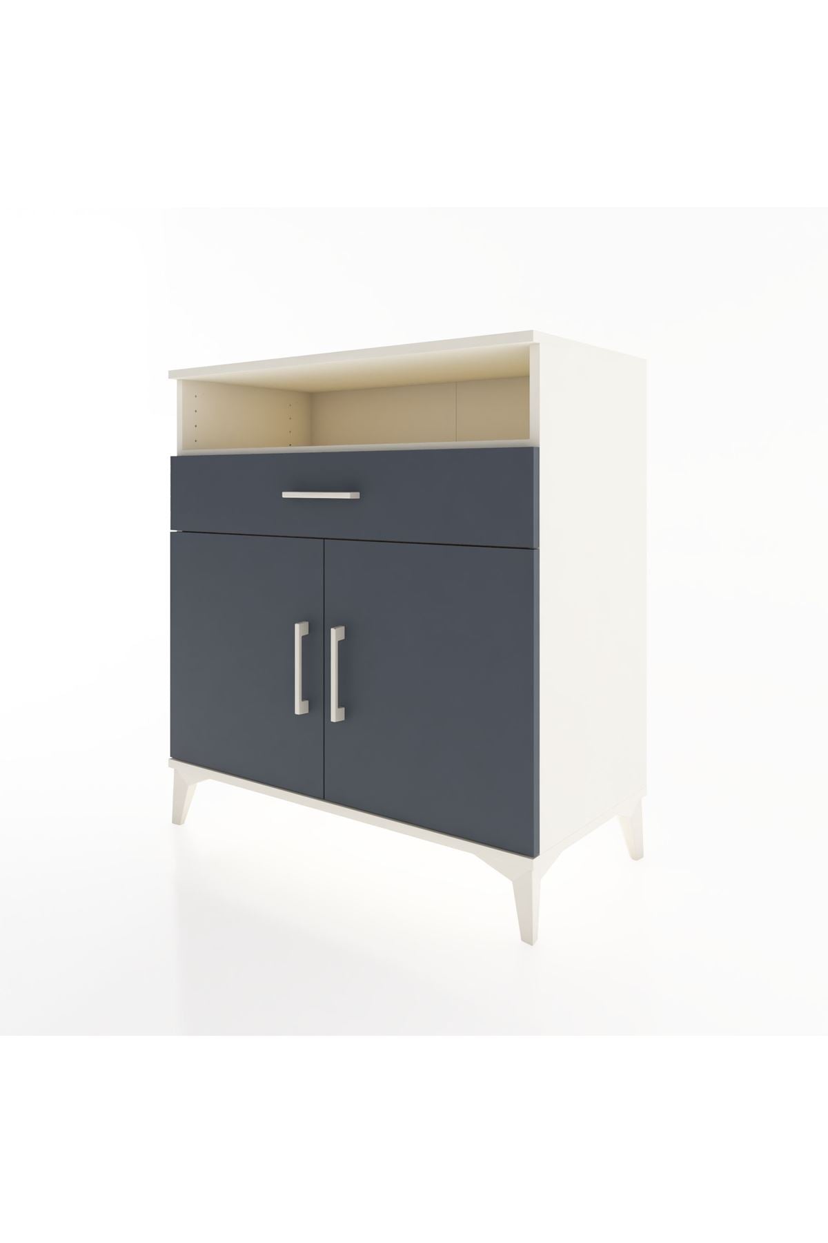 Hyperion Şifonyer Tek Raflı Tek Çekmeceli 2 Kapaklı 88x44x96 - S37M035V2B