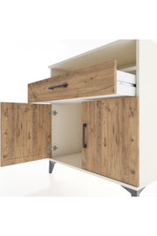 Hyperion Şifonyer Tek Çekmeceli 2 Kapaklı 88x44x96 - S37M036V3B