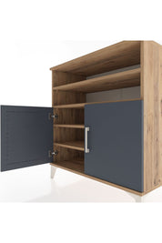 Hyperion Şifonyer 4 Raflı 2 Kapaklı 88x44x96 - S37M037V8B
