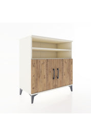 Hyperion Şifonyer 3 Raflı 2 Kapaklı 88x44x96 - S37M038V3B