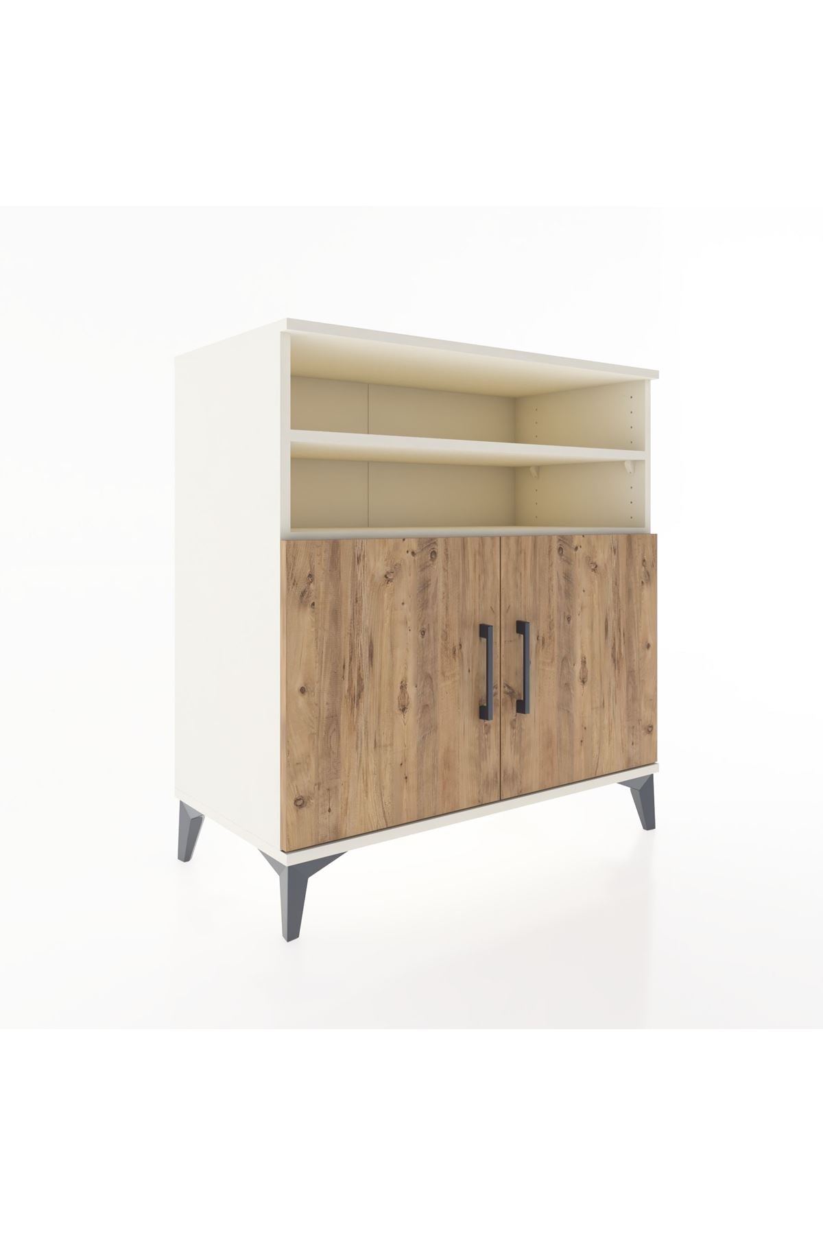 Hyperion Şifonyer 2 Raflı 2 Kapaklı 88x44x96 - S37M039V3B