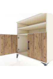 Hyperion Şifonyer 2 Raflı 2 Kapaklı 88x44x96 - S37M039V3B