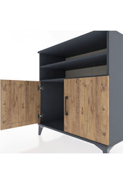Hyperion Şifonyer 2 Raflı 2 Kapaklı 88x44x96 - S37M039V6B