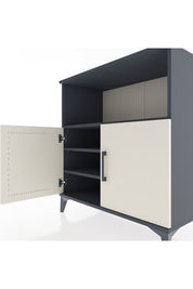 Hyperion Şifonyer 3 Raflı 2 Kapaklı 88x44x96 - S37M040V4B