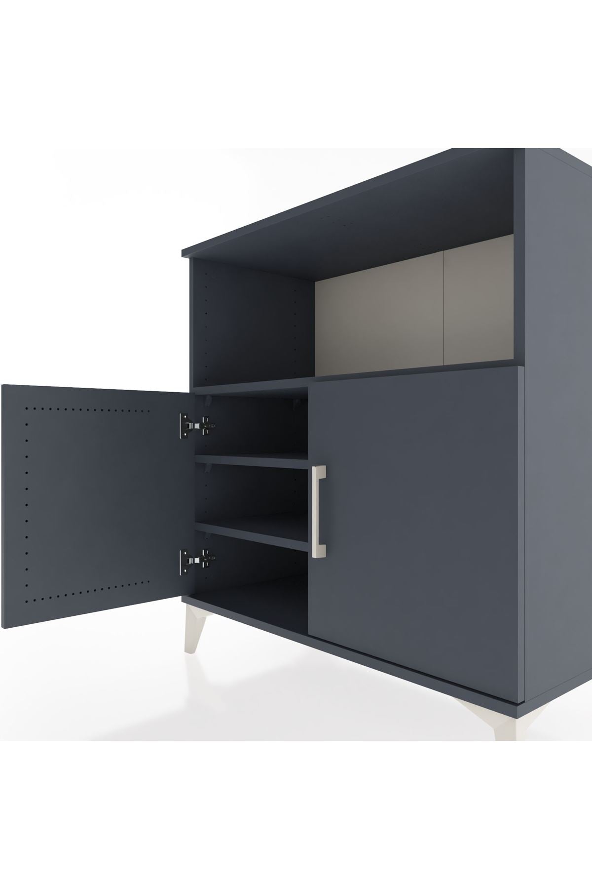Hyperion Şifonyer 3 Raflı 2 Kapaklı 88x44x96 - S37M040V5B