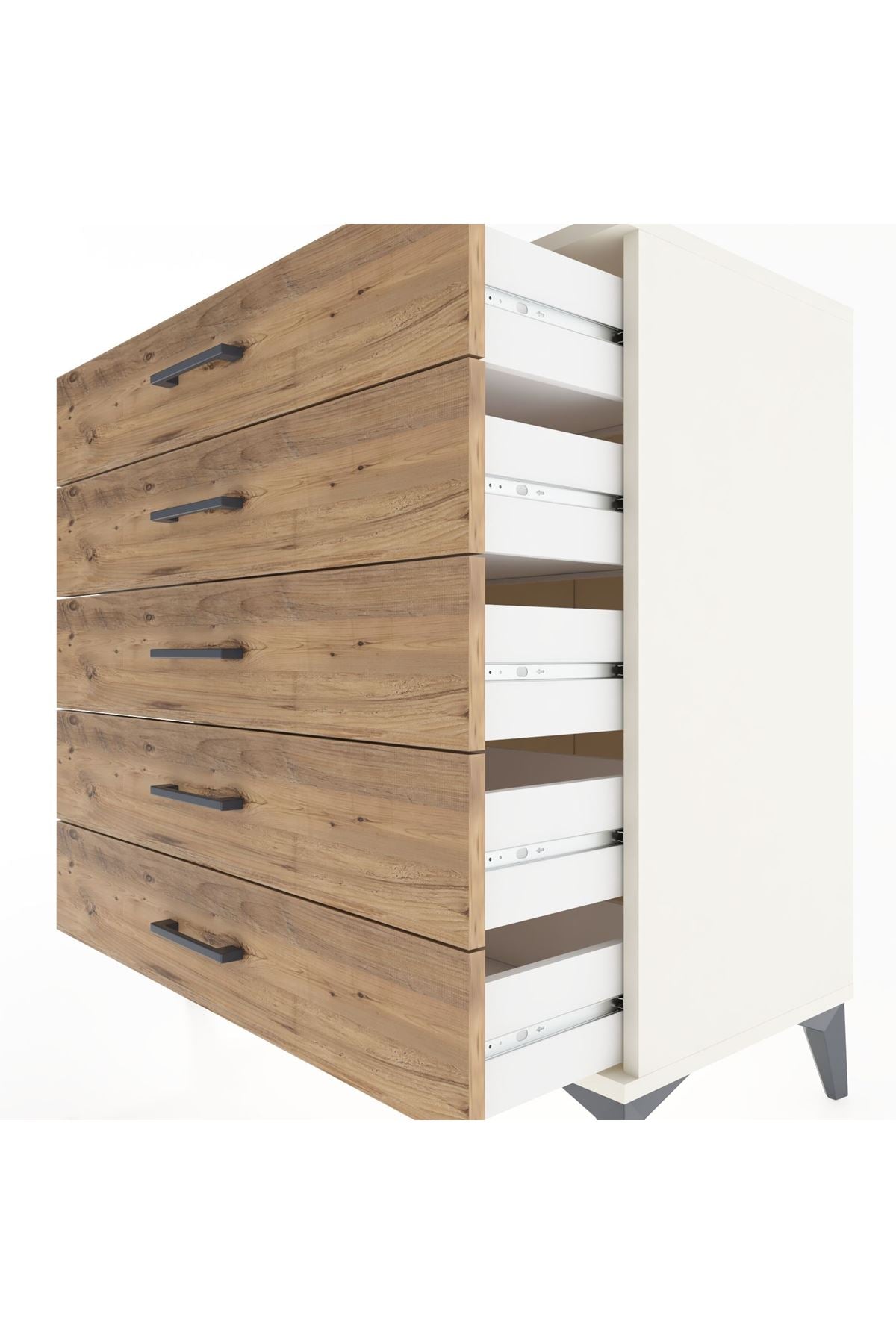 Hyperion Şifonyer 5 Çekmeceli 88x44x96 - S37M009V3B
