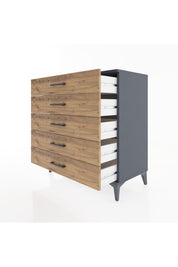 Hyperion Şifonyer 5 Çekmeceli 88x44x96 - S37M009V6B