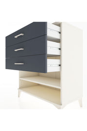 Hyperion Şifonyer Tek Raflı 3 Çekmeceli 88x44x96 - S37M012V2B