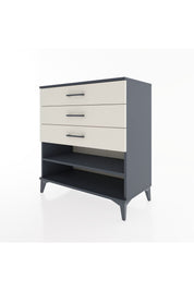 Hyperion Şifonyer Tek Raflı 3 Çekmeceli 88x44x96 - S37M012V4B