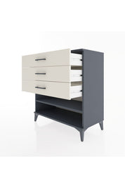 Hyperion Şifonyer Tek Raflı 3 Çekmeceli 88x44x96 - S37M012V4B
