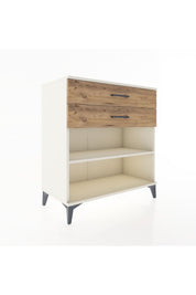 Hyperion Şifonyer Tek Raflı 2 Çekmeceli 88x44x96 - S37M014V3B