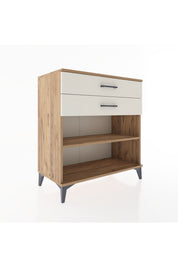 Hyperion Şifonyer Tek Raflı 2 Çekmeceli 88x44x96 - S37M014V7B