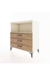 Hyperion Şifonyer Tek Raflı 3 Çekmeceli 88x44x96 - S37M018V3B