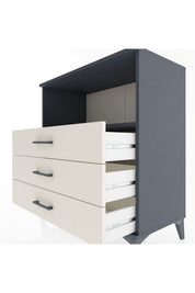 Hyperion Şifonyer Tek Raflı 3 Çekmeceli 88x44x96 - S37M018V4B