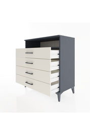 Hyperion Şifonyer Tek Raflı 4 Çekmeceli 88x44x96 - S37M019V4B
